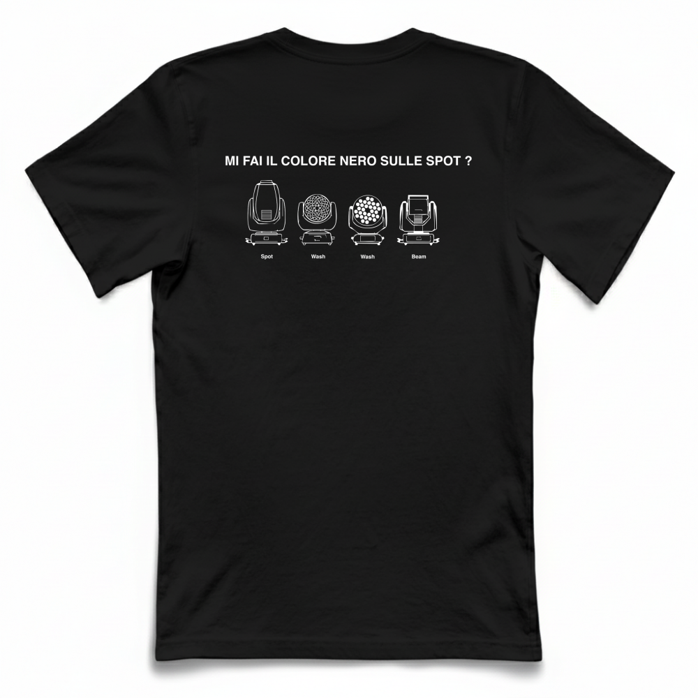 COLORE NERO SULLE SPOT
